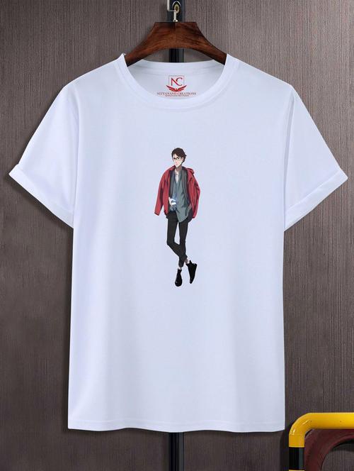 unisex graphic printed t-shirt - 20690399 - Standard Image - 0
