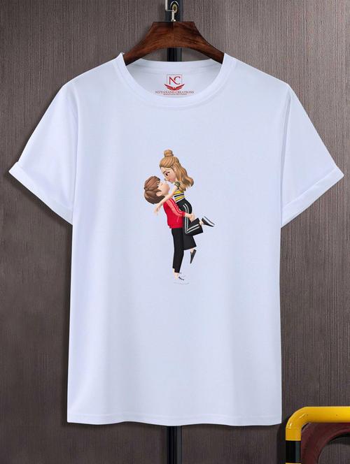 unisex graphic printed t-shirt - 20690462 - Standard Image - 0