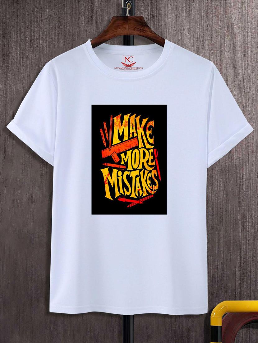 unisex typographic printed t-shirt - 20690540 - Zoom Image - 0