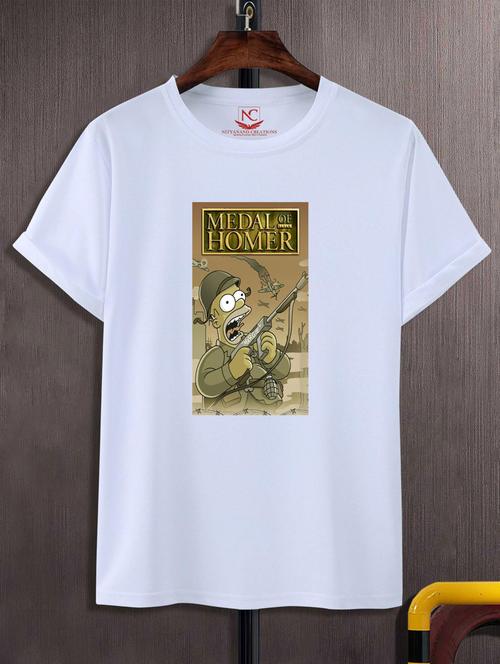 unisex graphic printed t-shirt - 20690609 - Standard Image - 0