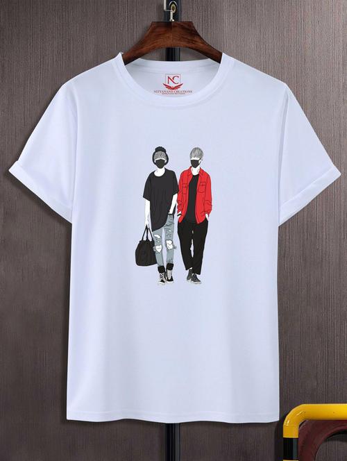 unisex graphic printed t-shirt - 20690627 -  Standard Image - 0