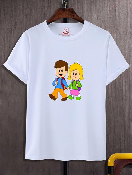 unisex graphic printed t-shirt - 20690720 - Standard Image - 0
