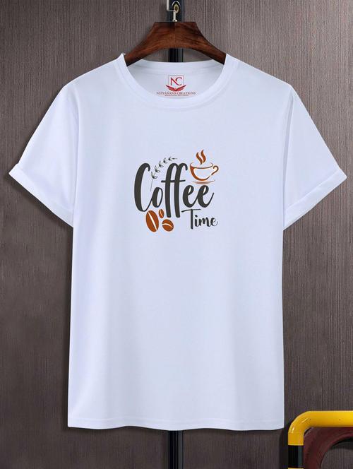 unisex typographic printed t-shirt - 20690750 - Standard Image - 0