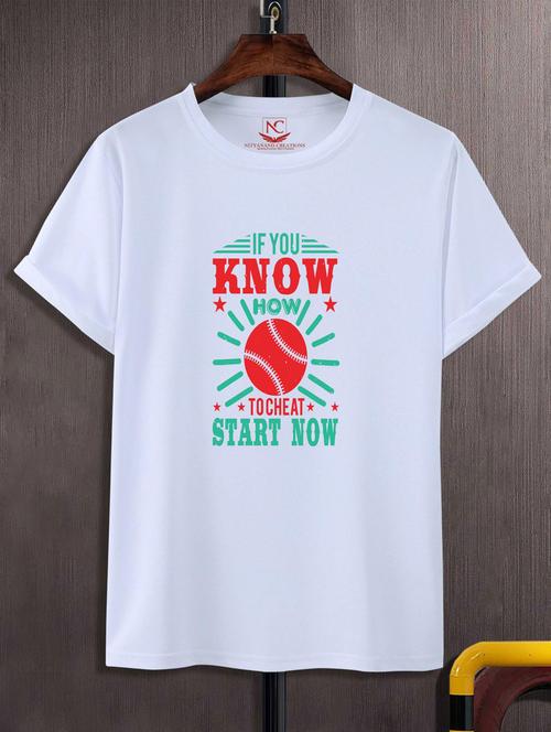 unisex typographic printed t-shirt - 20690931 - Standard Image - 0