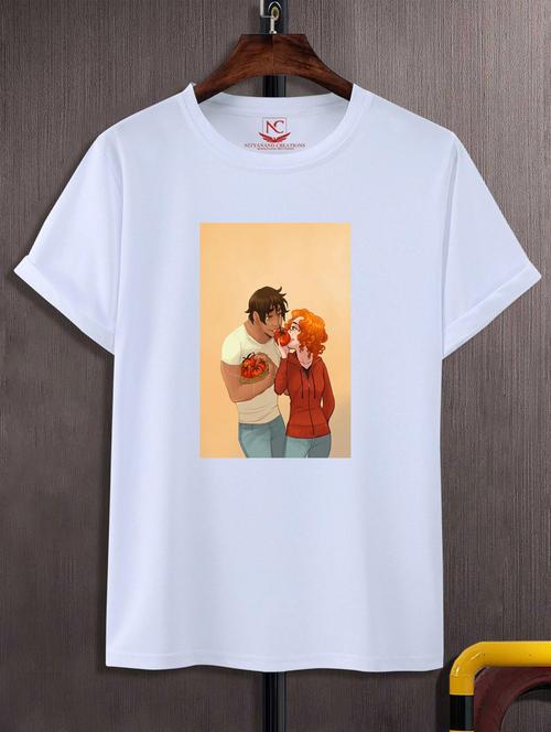 unisex graphic printed t-shirt - 20690935 - Standard Image - 0