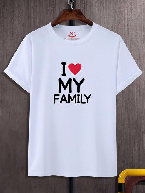 unisex typographic printed t-shir - 20691014 -  Standard Image - 0