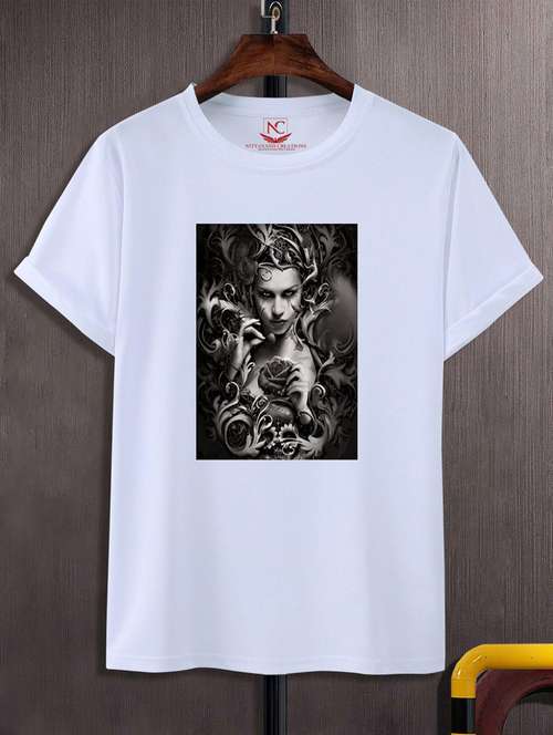 unisex graphic printed t-shirt - 20691020 - Standard Image - 0