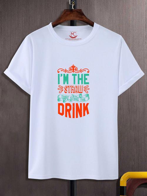 unisex typographic printed t-shirt - 20691031 - Standard Image - 0