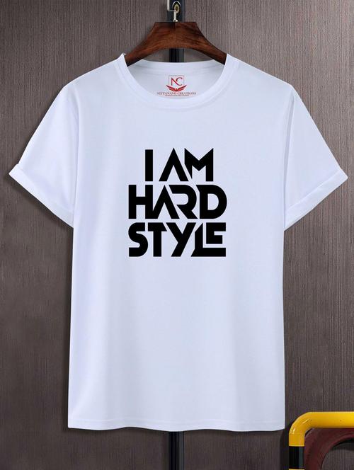 unisex typographic printed t-shirt - 20691058 -  Standard Image - 0