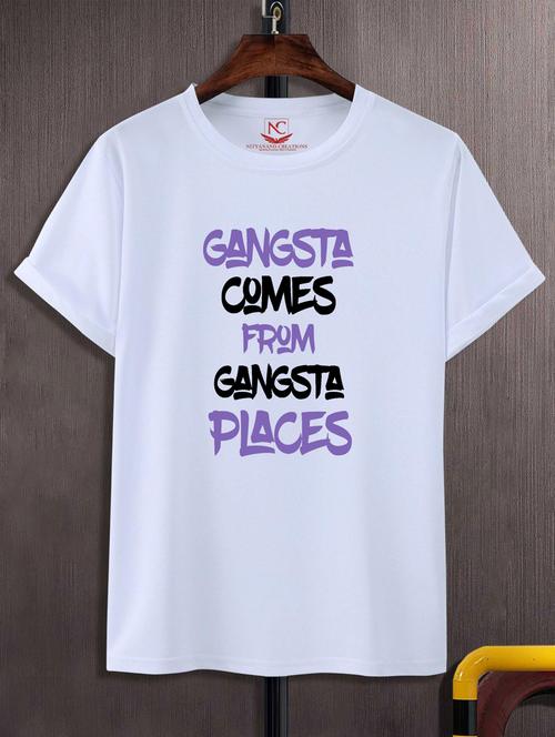 unisex typographic printed t-shirt - 20691098 -  Standard Image - 0