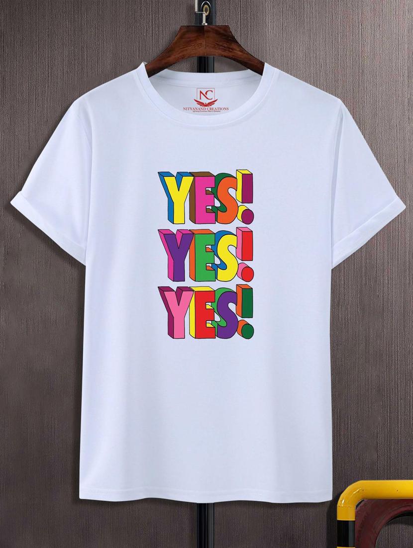 unisex typographic printed t-shirt - 20691121 - Zoom Image - 0