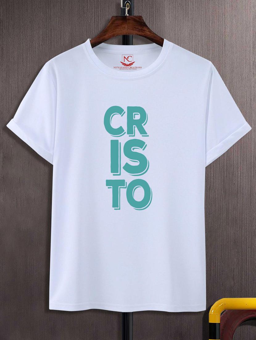 unisex typographic printed t-shirt - 20691131 - Zoom Image - 0