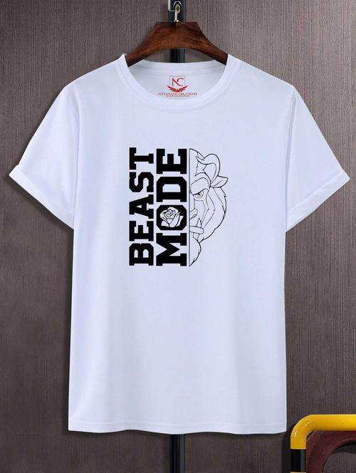 unisex typographic printed t-shirt - 20691136 - Standard Image - 0