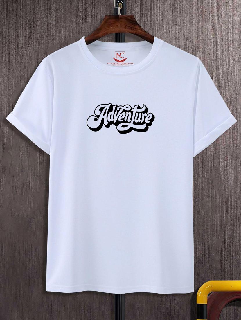 unisex typographic printed t-shirt - 20691152 - Zoom Image - 0