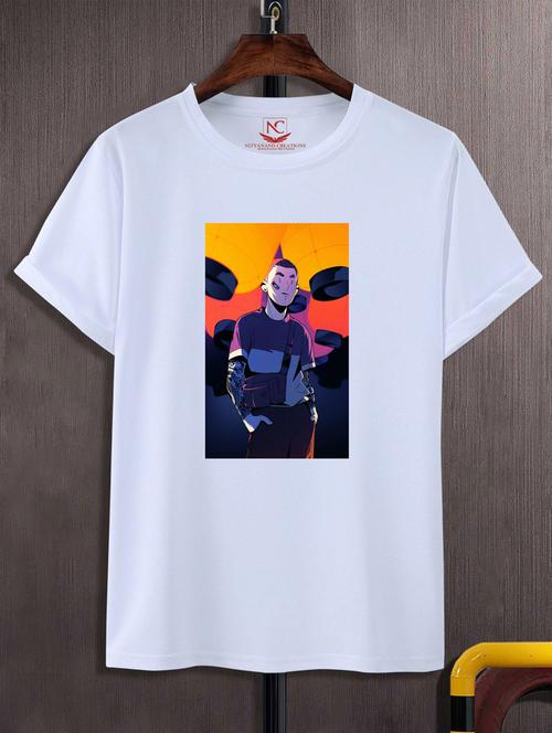 unisex graphic printed t-shirt - 20691180 - Standard Image - 0