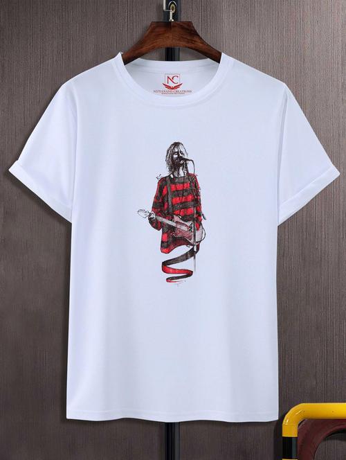 unisex graphic printed t-shirt - 20691181 - Standard Image - 0