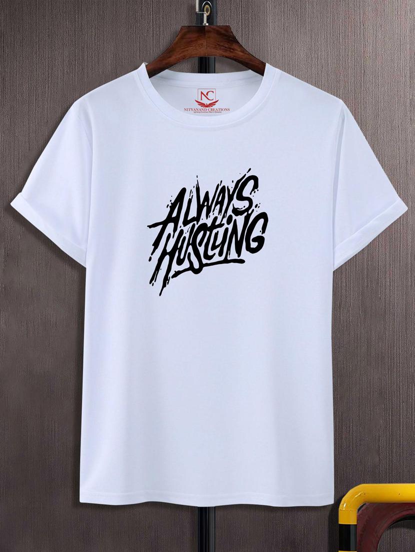 unisex typographic printed t-shirt - 20691182 - Zoom Image - 0