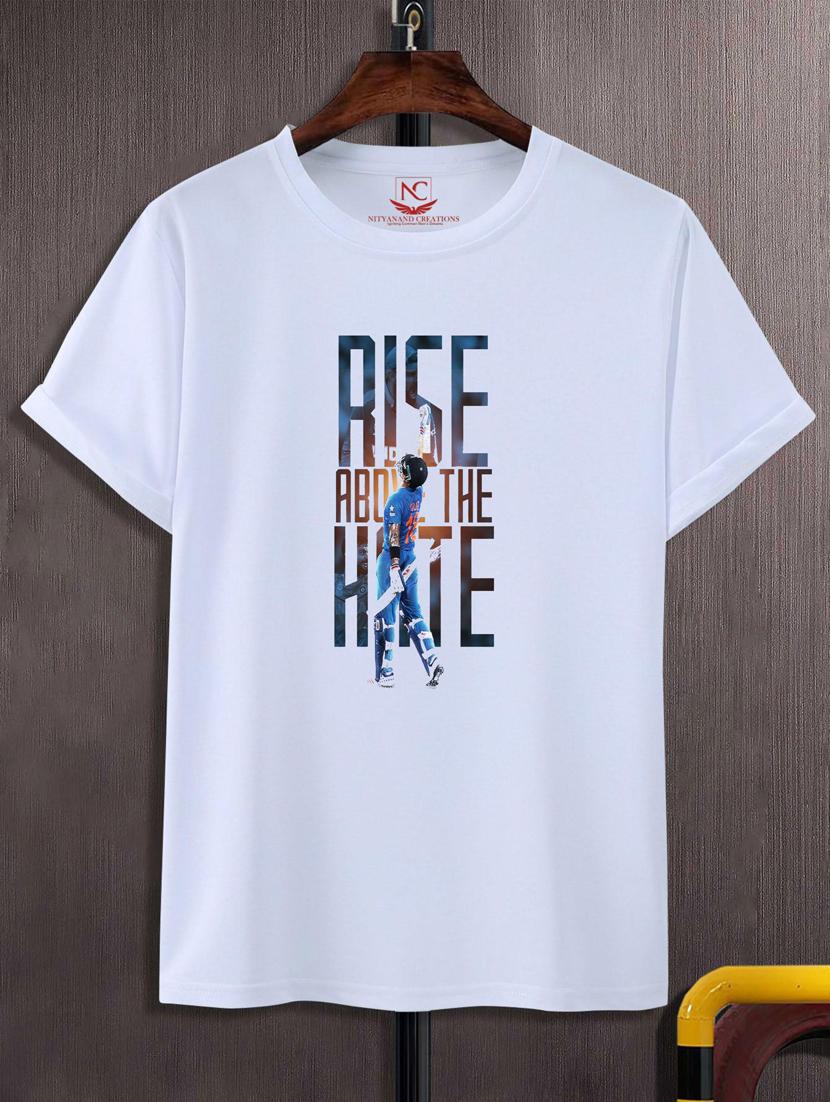 unisex typographic printed t-shirt - 20691251 -  Zoom Image - 0