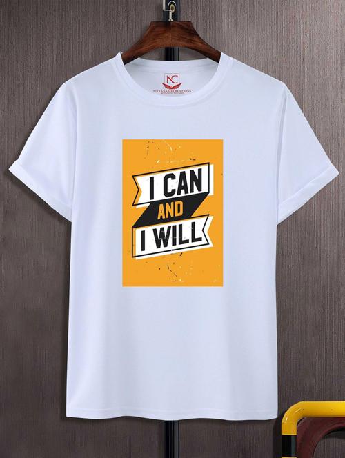unisex typographic printed t-shirt - 20691259 -  Standard Image - 0