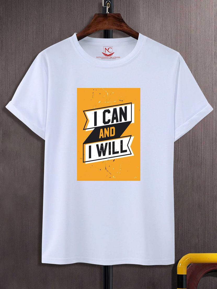 unisex typographic printed t-shirt - 20691259 -  Zoom Image - 0