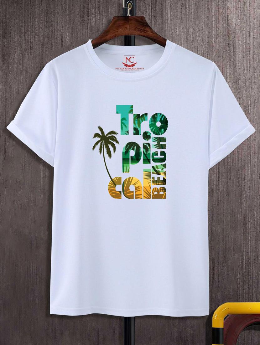 unisex typographic printed t-shirt - 20691304 - Zoom Image - 0