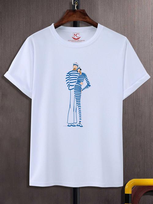 unisex graphic printed t-shirt - 20691314 - Standard Image - 0