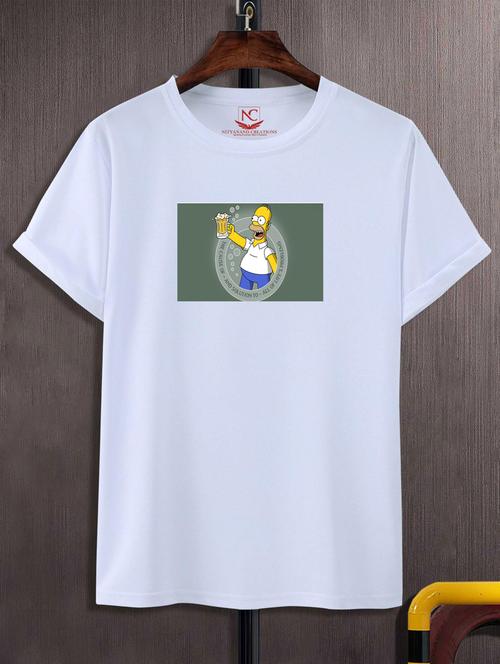 unisex graphic printed t-shirt - 20691437 - Standard Image - 0