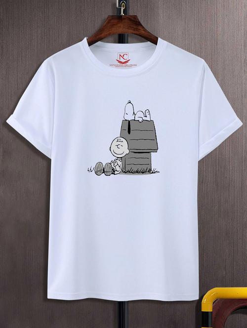 unisex graphic printed t-shirt - 20691565 - Standard Image - 0
