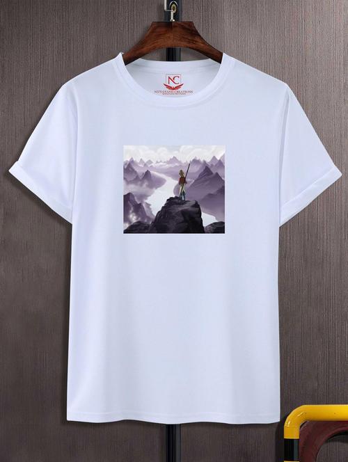 unisex graphic printed t-shirt - 20691664 - Standard Image - 0