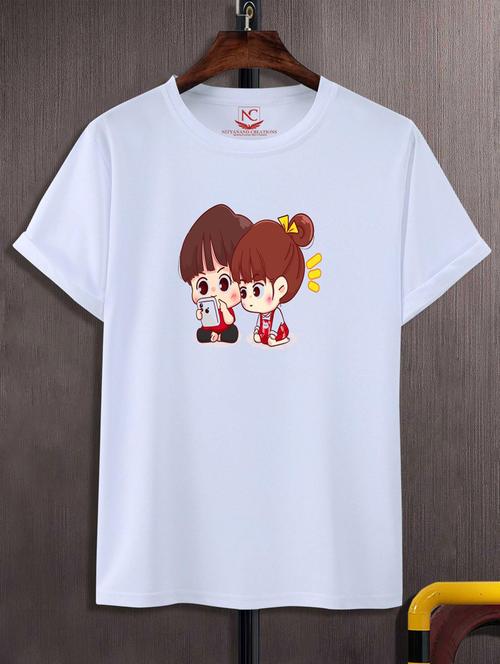 unisex graphic printed t-shirt - 20692096 - Standard Image - 0