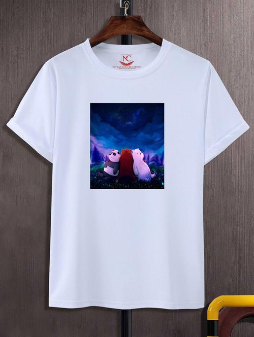 unisex graphic printed t-shirt - 20692136 - Standard Image - 0