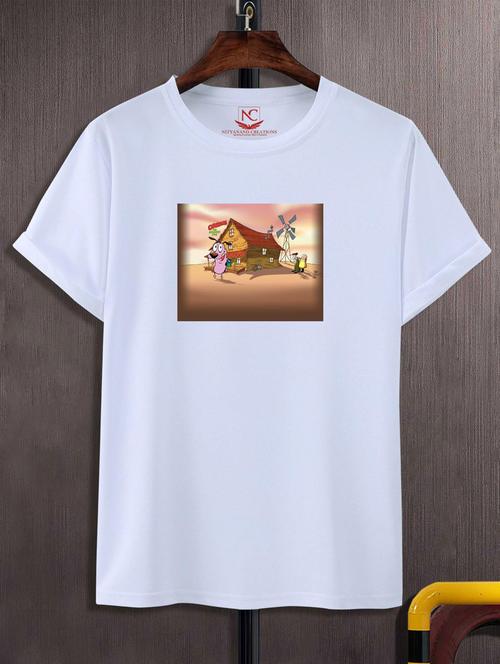 unisex graphic printed t-shirt - 20692173 - Standard Image - 0