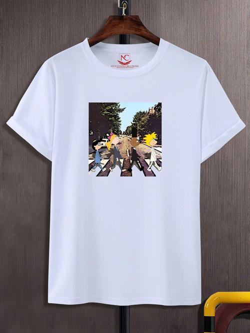 unisex graphic printed t-shirt - 20692182 - Standard Image - 0