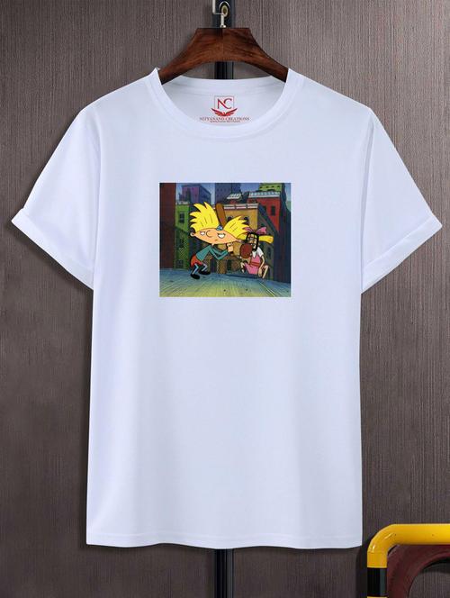 unisex graphic printed t-shirt - 20692186 - Standard Image - 0