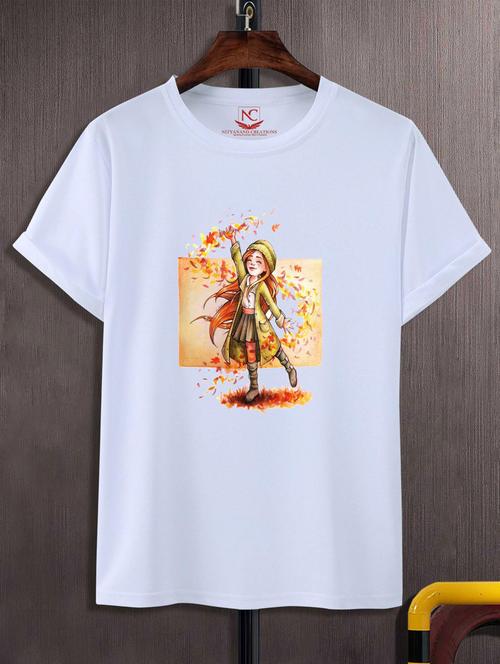 unisex graphic printed t-shirt - 20692207 - Standard Image - 0