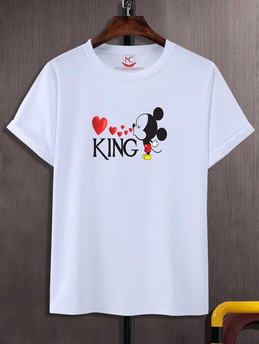 unisex typographic printed t-shirt - 20692222 -  Zoom Image - 0