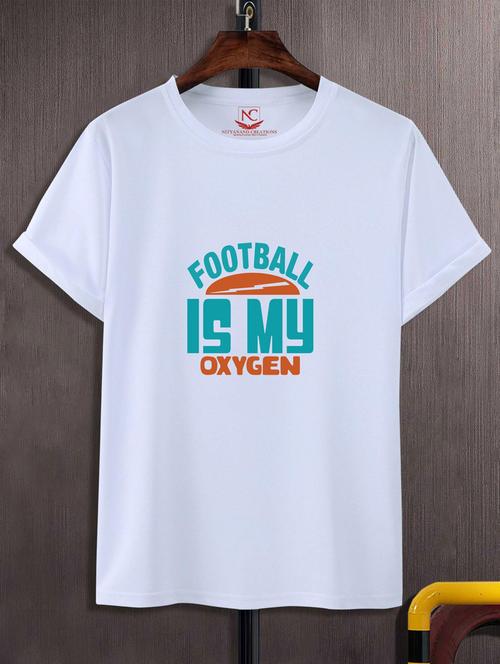 unisex typographic printed t-shirt - 20692959 -  Standard Image - 0