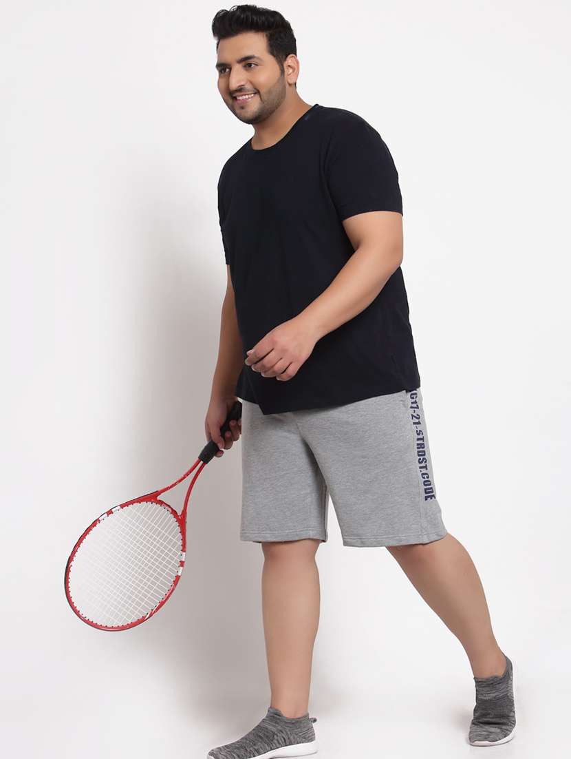 grey cotton bermuda shorts - 20693105 -  Standard Image - 3