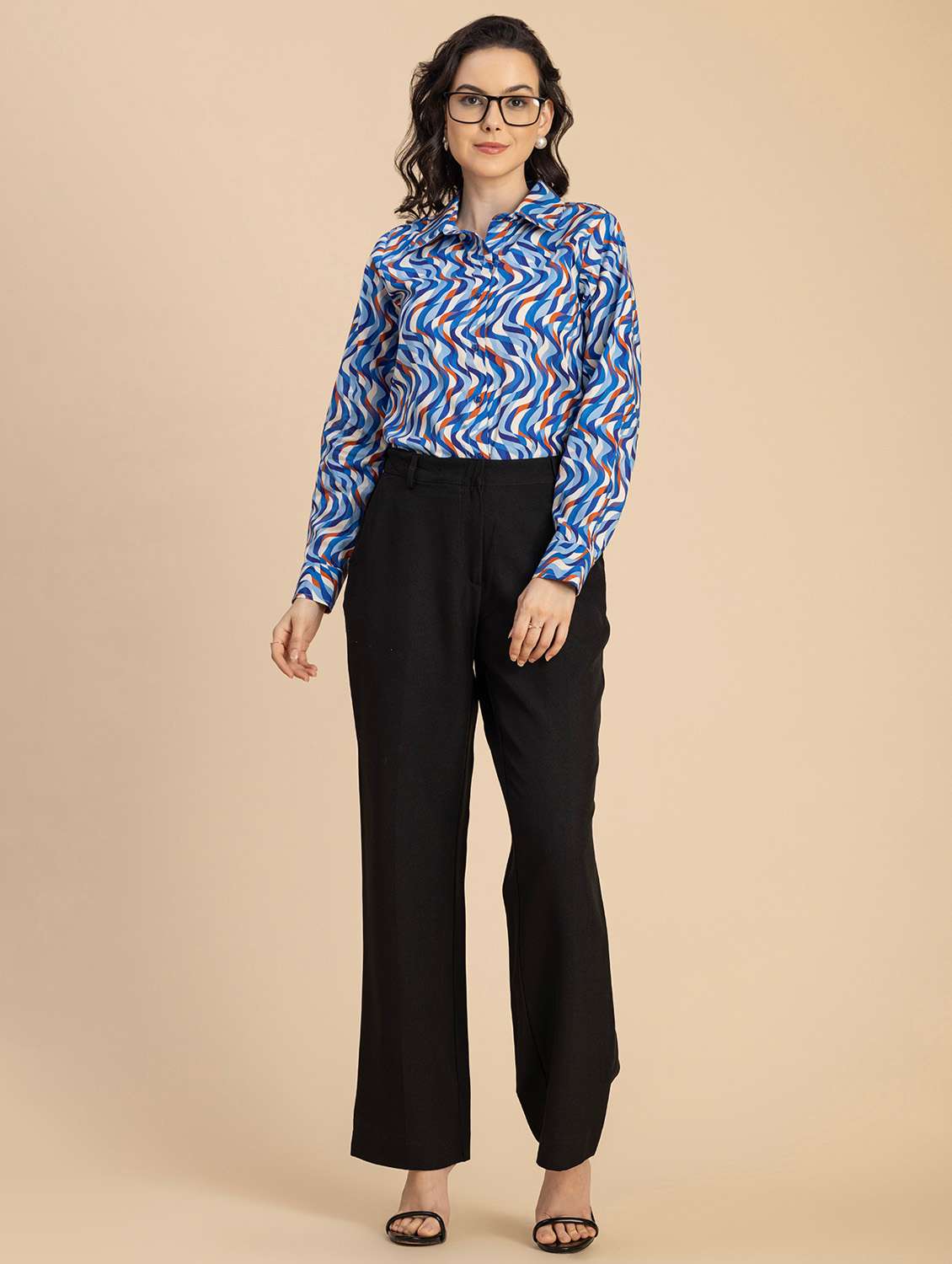 Women Printed Long Sleeves Shirt - 20694831 -  Standard Image - 5