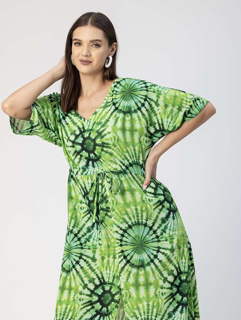 women batwing sleeves a-line dress - 20695420 -  Standard Image - 5