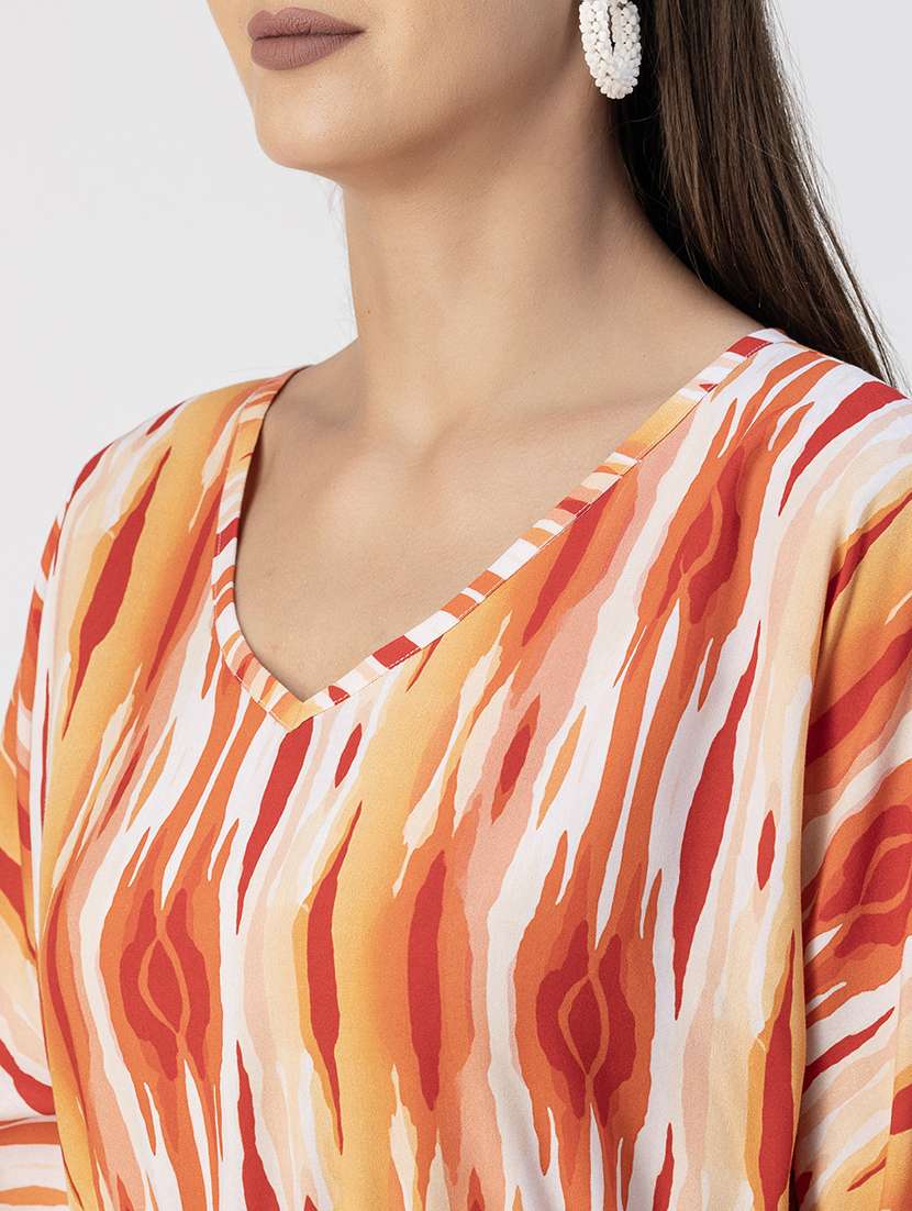 women batwing sleeves a-line dress - 20695423 -  Standard Image - 5