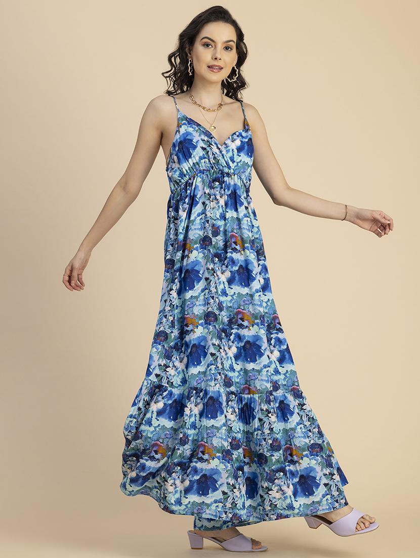 women shoulder strap tiered dress - 20695429 - Standard Image - 3