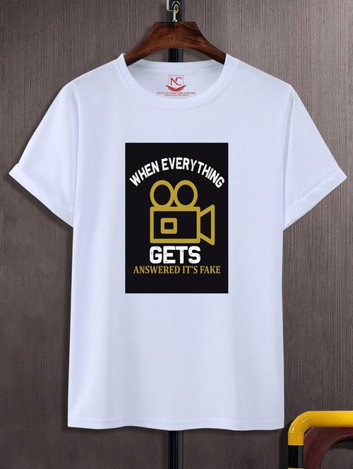 unisex graphic printed t-shirt - 20695887 -  Standard Image - 0
