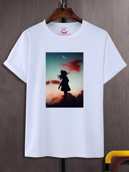 unisex graphic printed t-shirt - 20696112 - Standard Image - 0