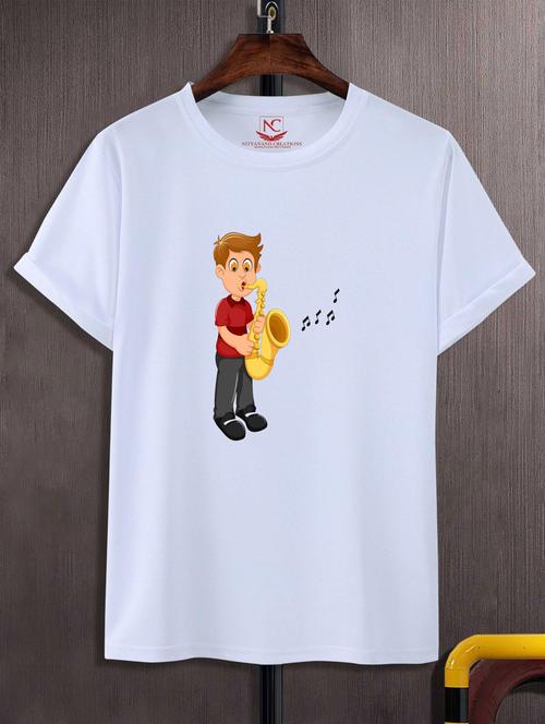 unisex graphic printed t-shirt - 20696235 - Standard Image - 0