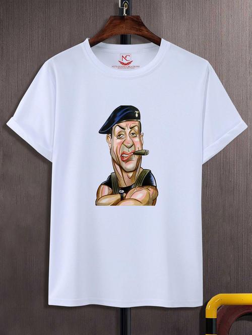 unisex graphic printed t-shirt - 20696302 - Standard Image - 0