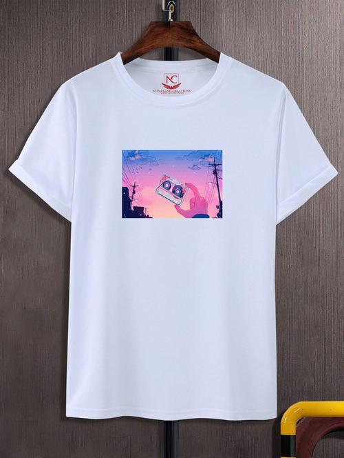 unisex graphic printed t-shirt - 20696397 - Standard Image - 0