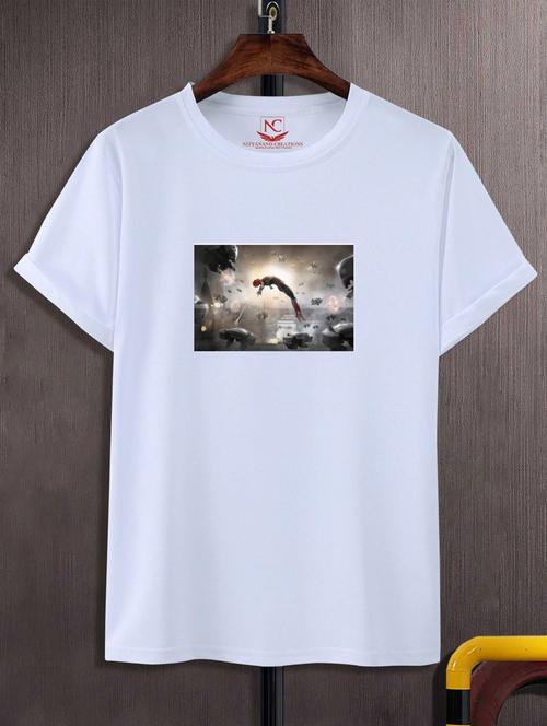 unisex graphic printed t-shirt - 20696407 - Standard Image - 0