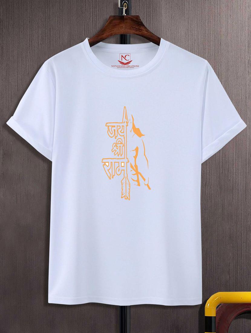 unisex typographic printed t-shirt - 20696443 -  Zoom Image - 0