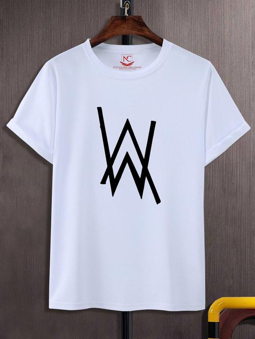 unisex typographic printed t-shirt - 20696538 - Standard Image - 0